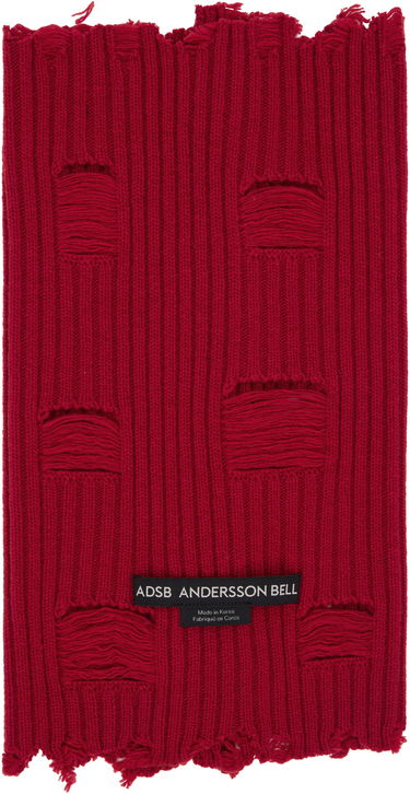 Šál Andersson Bell Wool Neck Warmer Scarf Čierna | aaa421u, 3