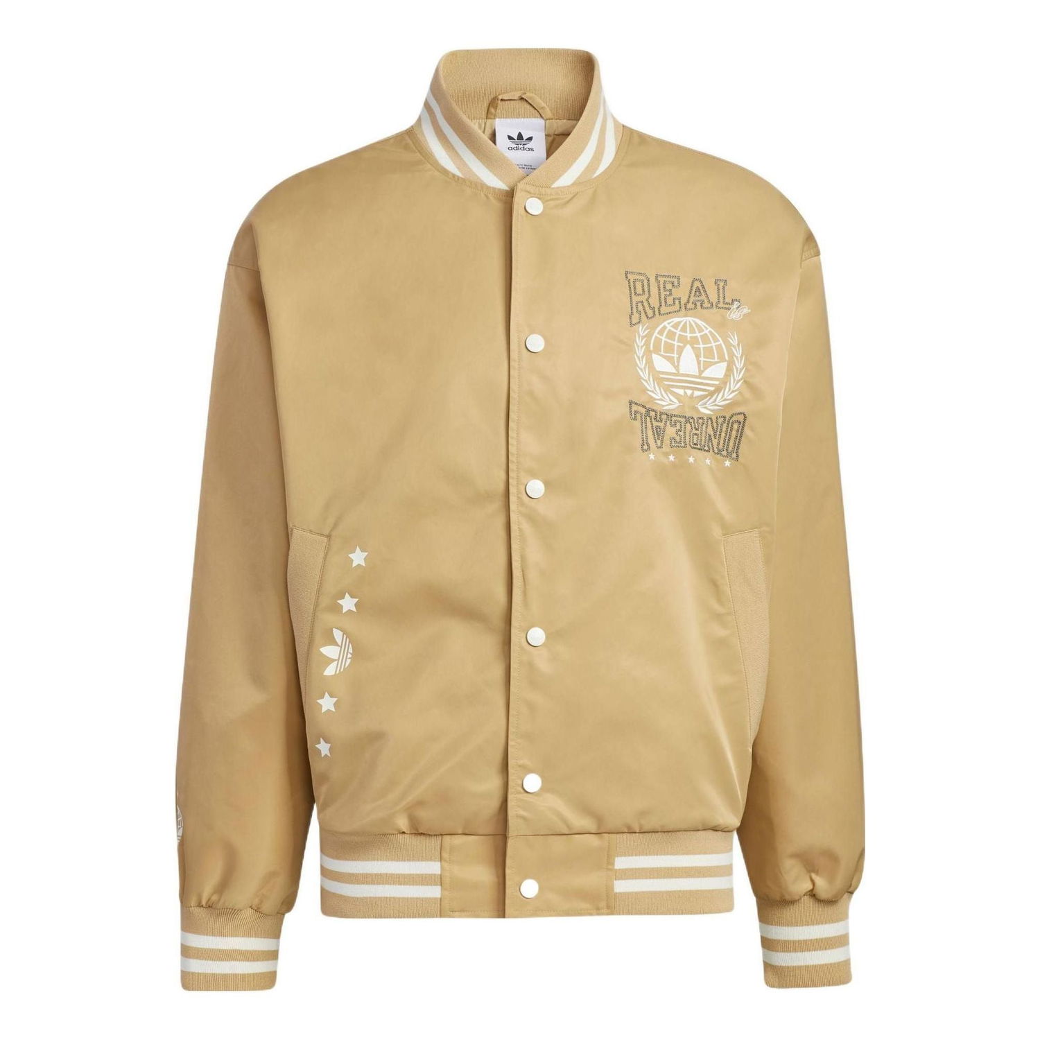 Bomber bunda adidas Originals Woven Bomber Jacket Béžová | HY1358, 0