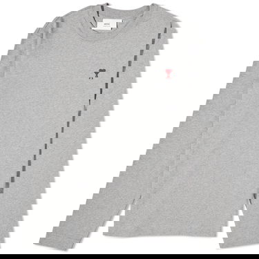 Tričko AMI Small A Heart T-Shirt Šedá | UTS205-726-055, 0