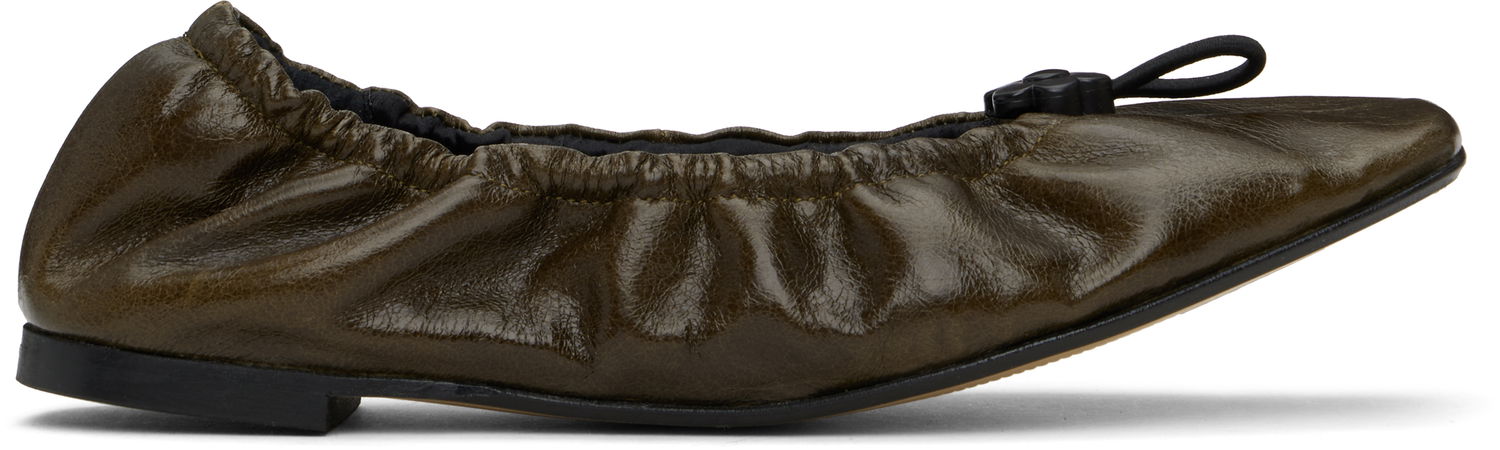 Šaty Cecilie Bahnsen Cecilie Bahnsen Orbella Ballerina Flats Zelené | 4.24FTW30003 ORBELLA BALLERINA, 0