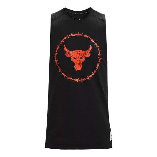 Tielko Under Armour Project Rock Cotton Graphic Tank Čierna | 1361623-001, 0