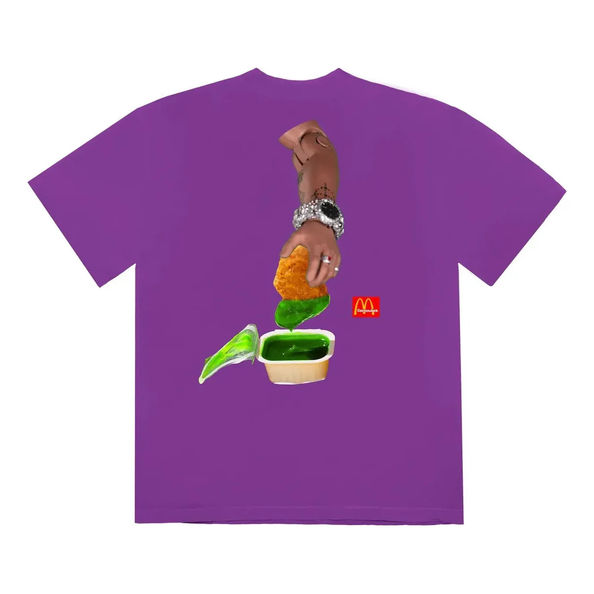 Tričko Cactus Jack by Travis Scott Travis Scott Cactus Jack T-Shirt Fialová | TS-XMCSITPP, 0