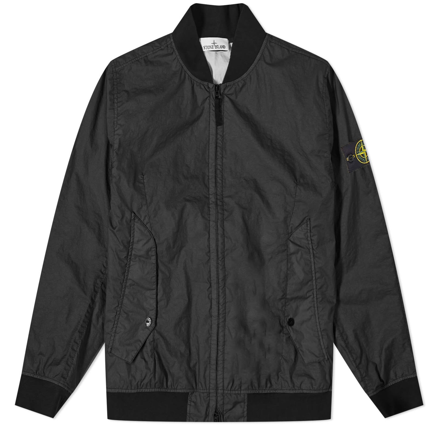 Bomber bunda Stone Island Membrana 3L TC Bomber Jacket Čierna | 801541223-V0029, 0