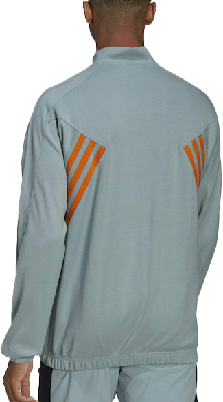 Mikina adidas Performance Sportswear TRVL 1/4 Zip Hoodie Zelené | ha2342, 1