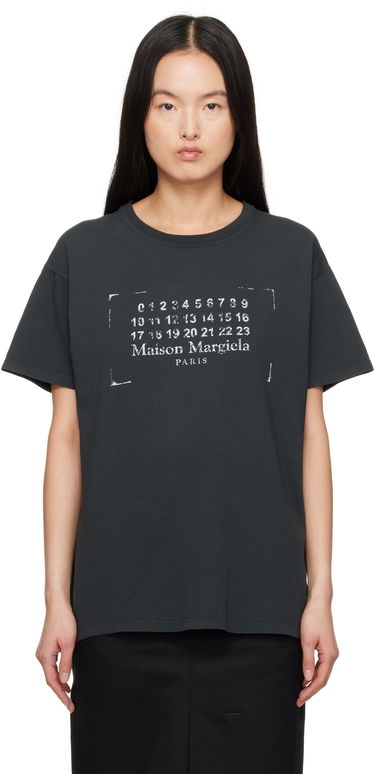 Tričko Maison Margiela Maison Margiela Stamp Logo T-Shirt Čierna | S51GC0534 S24575, 0