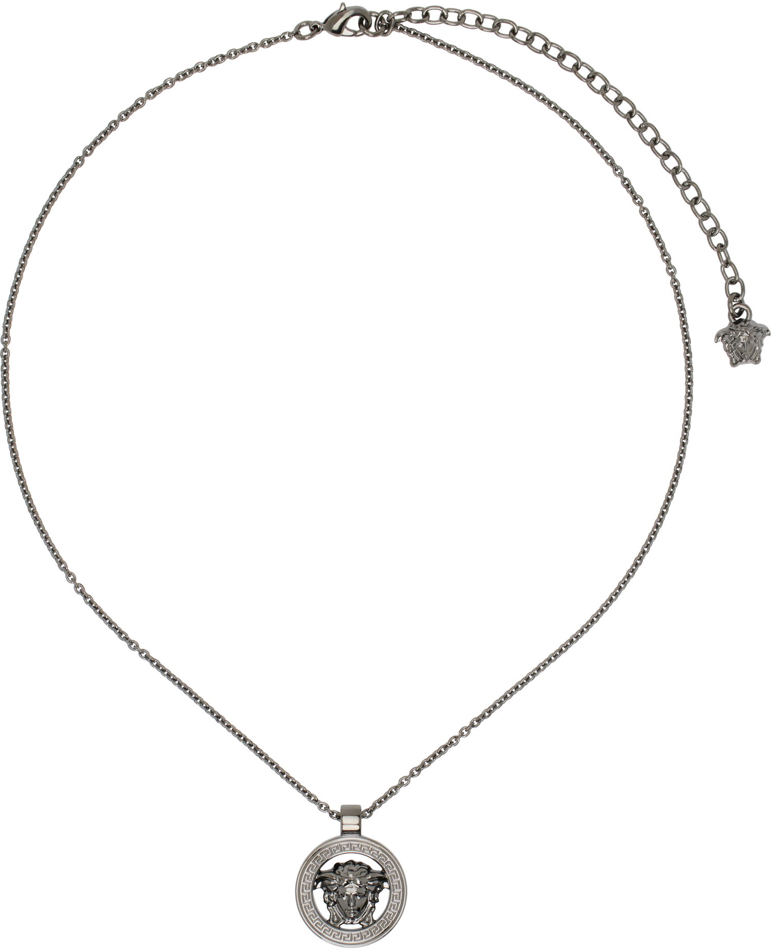 Náhrdelník Versace Silver Medusa '95 Pendant Necklace Metalická | 1015201_1A00620, 1