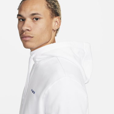 Mikina Nike FFF Club Fleece Full-Zip Hoodie Biela | DH4958-100, 3