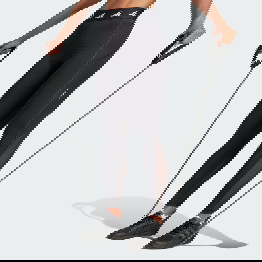 Legíny adidas Originals Techfit Stash Pocket Full-Length Leggings Čierna | IL6063, 0