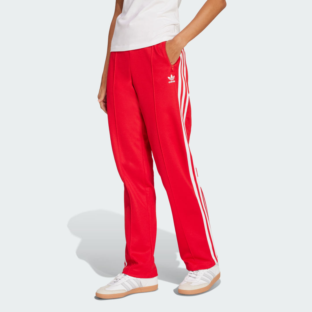 Tepláky adidas Performance Adicolor 3-Stripes Track Pants Červená | JV7190, 0