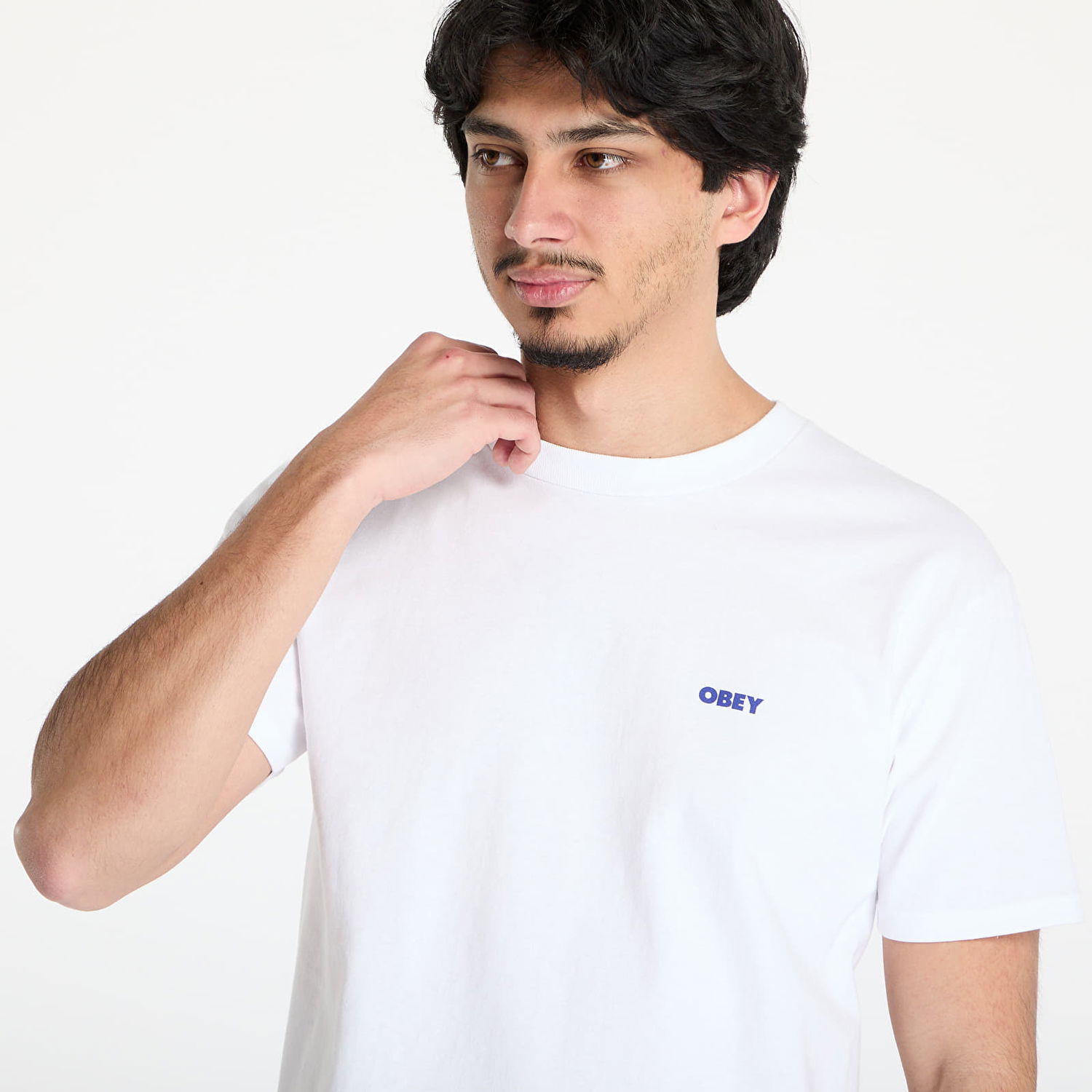 Tričko OBEY Obey Target Icon T-Shirt Biela | 165264065-WHT, 1