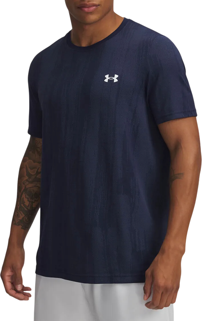 Tričko Under Armour Vanish Seamless Novelty Short Sleeve T-Shirt Navy | 1388129-410, 0