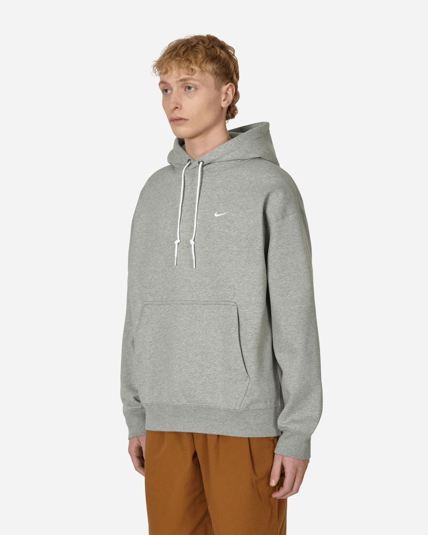 Mikina Nike Solo Swoosh Hooded Sweatshirt Šedá | DX1355-063, 1