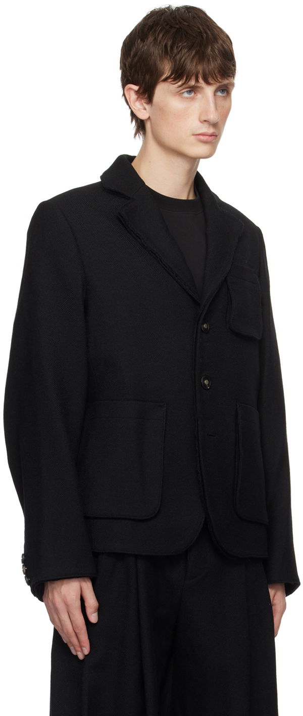 Raw Edge Blazer