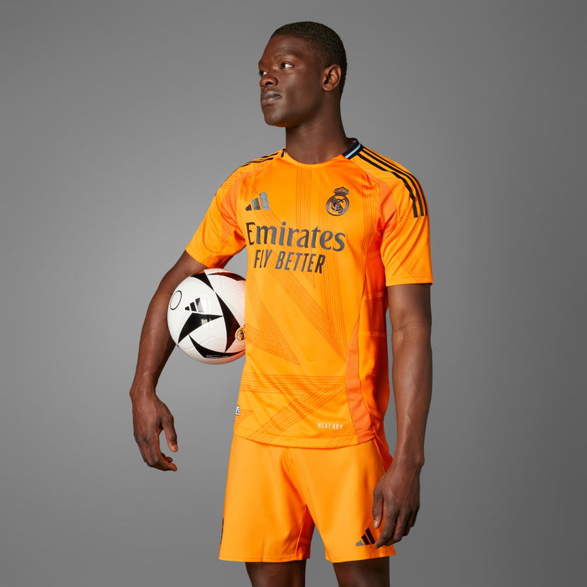 Dres adidas Performance Real Madrid Away Jersey 24/25 Authentic Oranžová | IZ1642