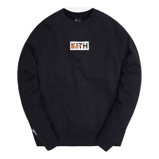 Sveter KITH Fleece Crewneck New York Knicks Čierna | CZ1791-010, 0