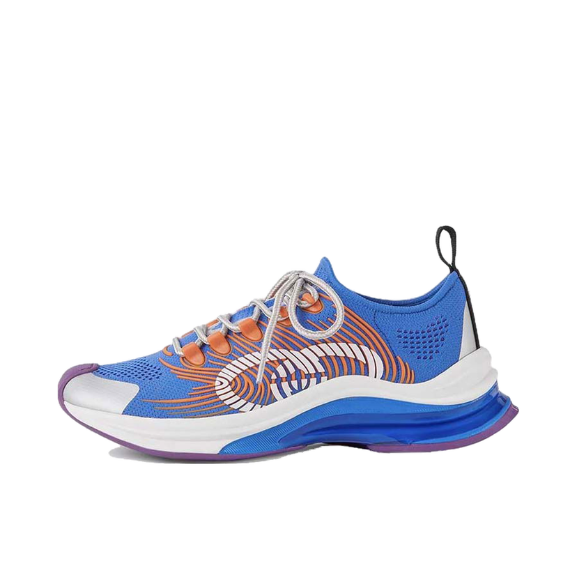 Tenisky a topánky Gucci Monogram Sneakers Blue Orange W Modrá | 680902 UFE10 8880