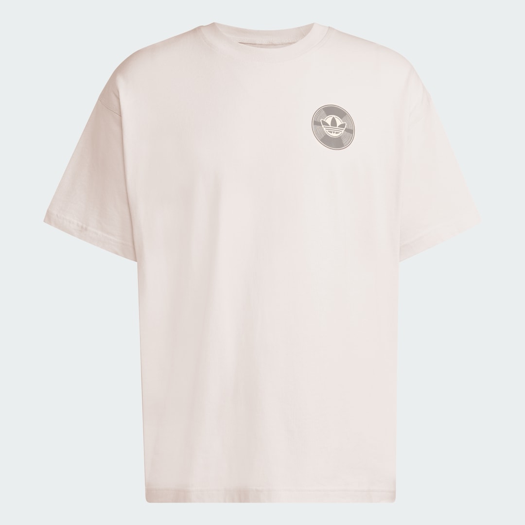 Tričko adidas Performance Street Brand T-Shirt Béžová | KQ9956, 0