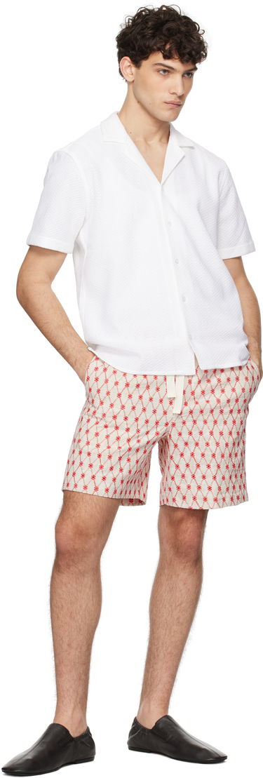 Košeľa Orlebar Brown Orlebar Brown Maitan Resort Shirt Biela | 280072, 3