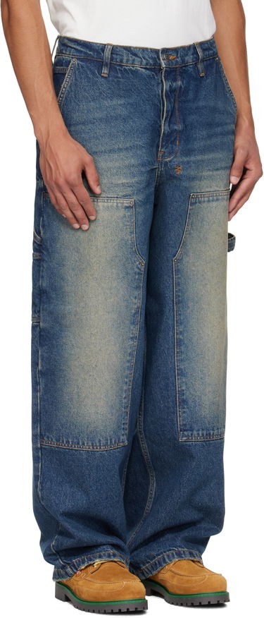 Džínsy Ksubi Maxx Operator Rodeo Distressed Carpenter Loose Fit Jeans Modrá | MFA25DJ034, 1