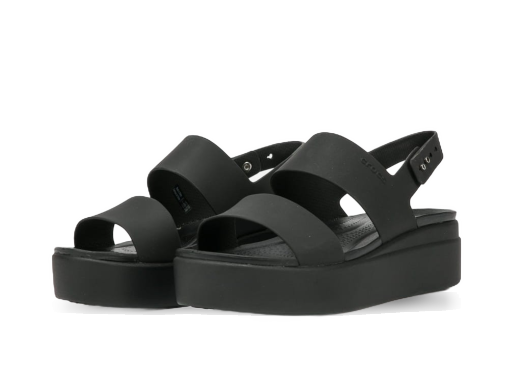 Tenisky a topánky Crocs Brooklyn Low Wedge W Čierna | 206453-060