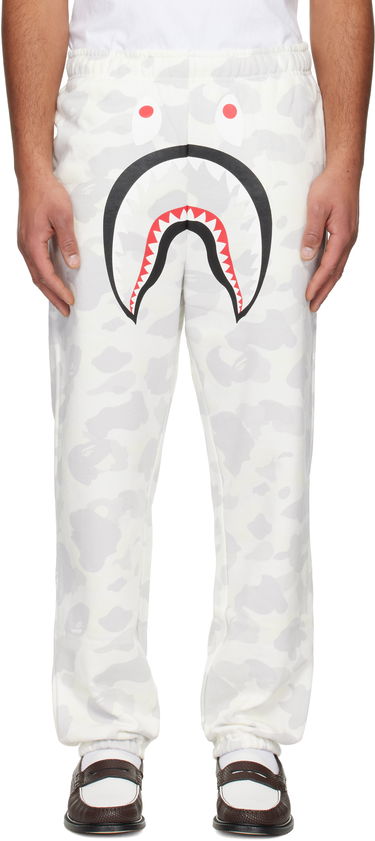 Tepláky BAPE City Camo Shark Relaxed Fit Sweatpants Biela | 001PTL801312M, 0