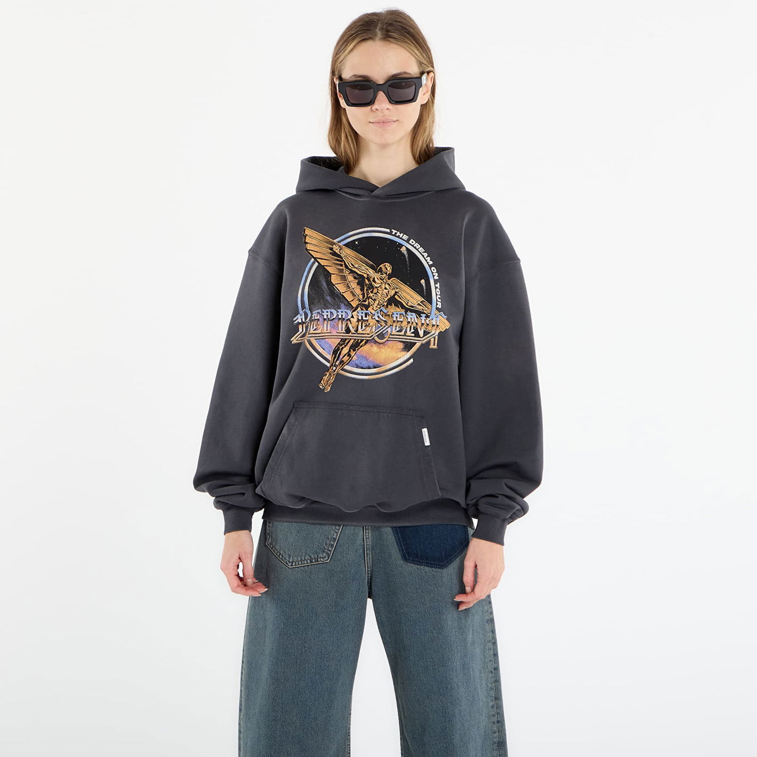 Mikina Represent Clo Golden Tour Hoodie Šedá | MLM100822-46, 1