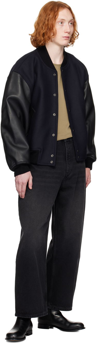Džínsy Studio Nicholson Studio Nicholson Paolo Wide Leg Jeans Čierna | PAOLO SNM - 1023, 3