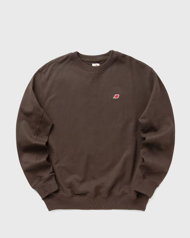 Mikina New Balance Core Crewneck Sweatshirt Hnedá | MT43541-RHE, 0