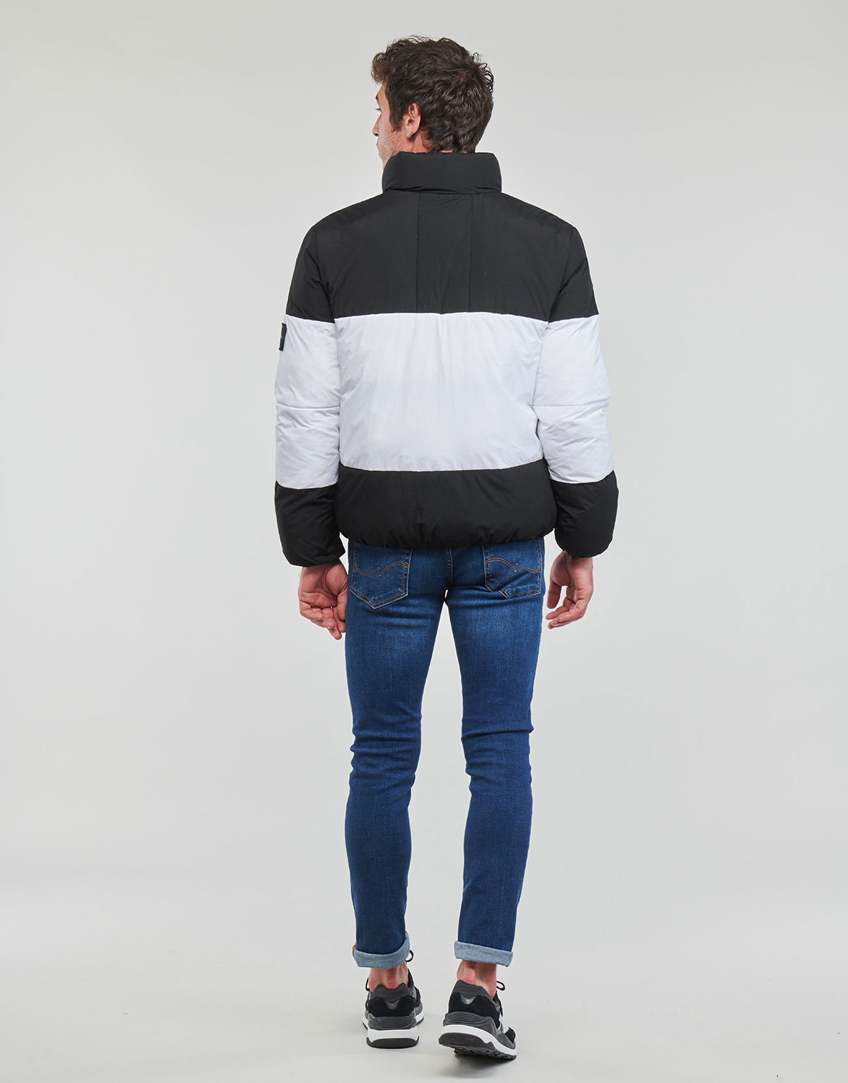 NON-DOWN COLORBLOCK PUFFER