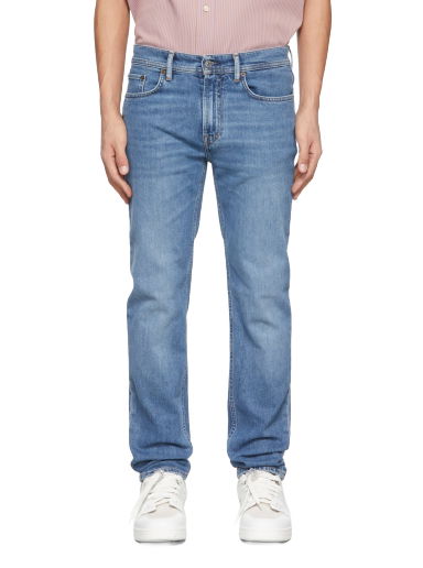 Džínsy Acne Studios Skinny Fit Jeans Modrá | B00148-