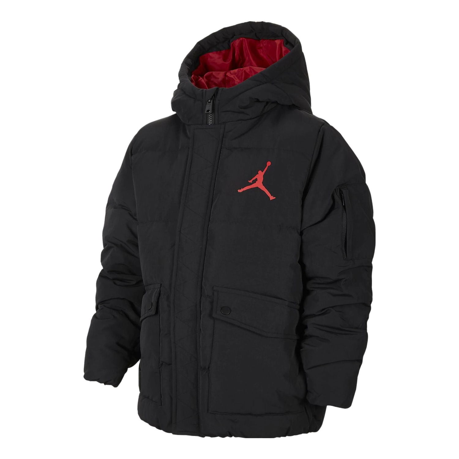 Prešívaná bunda Jordan Jordan Air Puffer Jacket Čierna | FV2824-010, 0