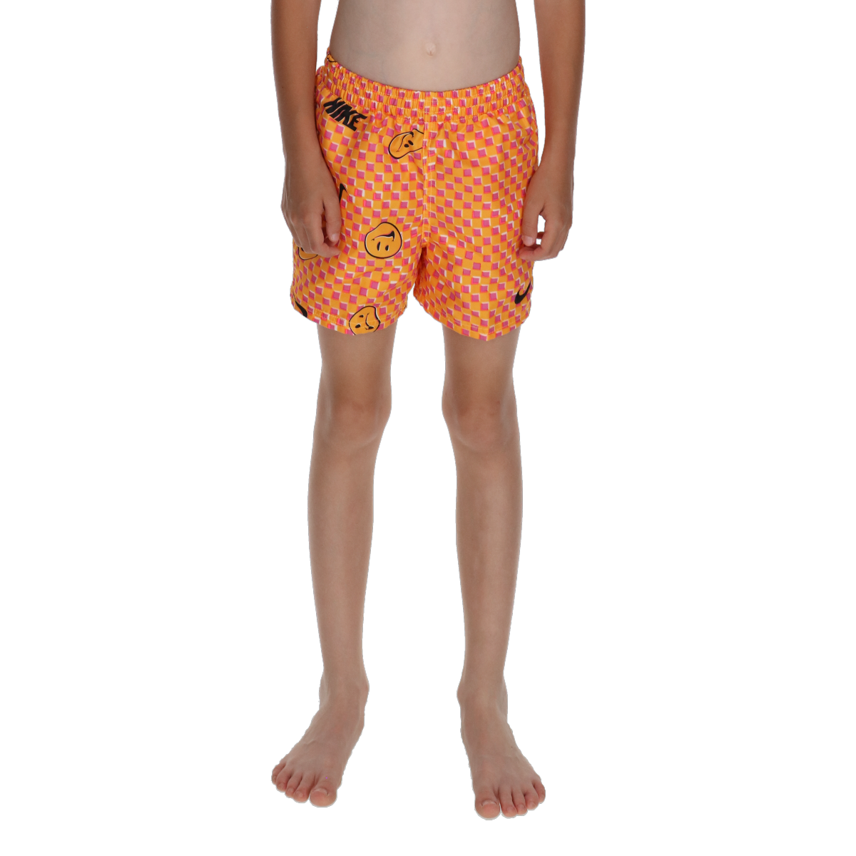 Plavky Nike 4-inch Volley Swim Shorts with Smiley Checkerboard Pattern Rôznofarebný | NESSD808-724, 0