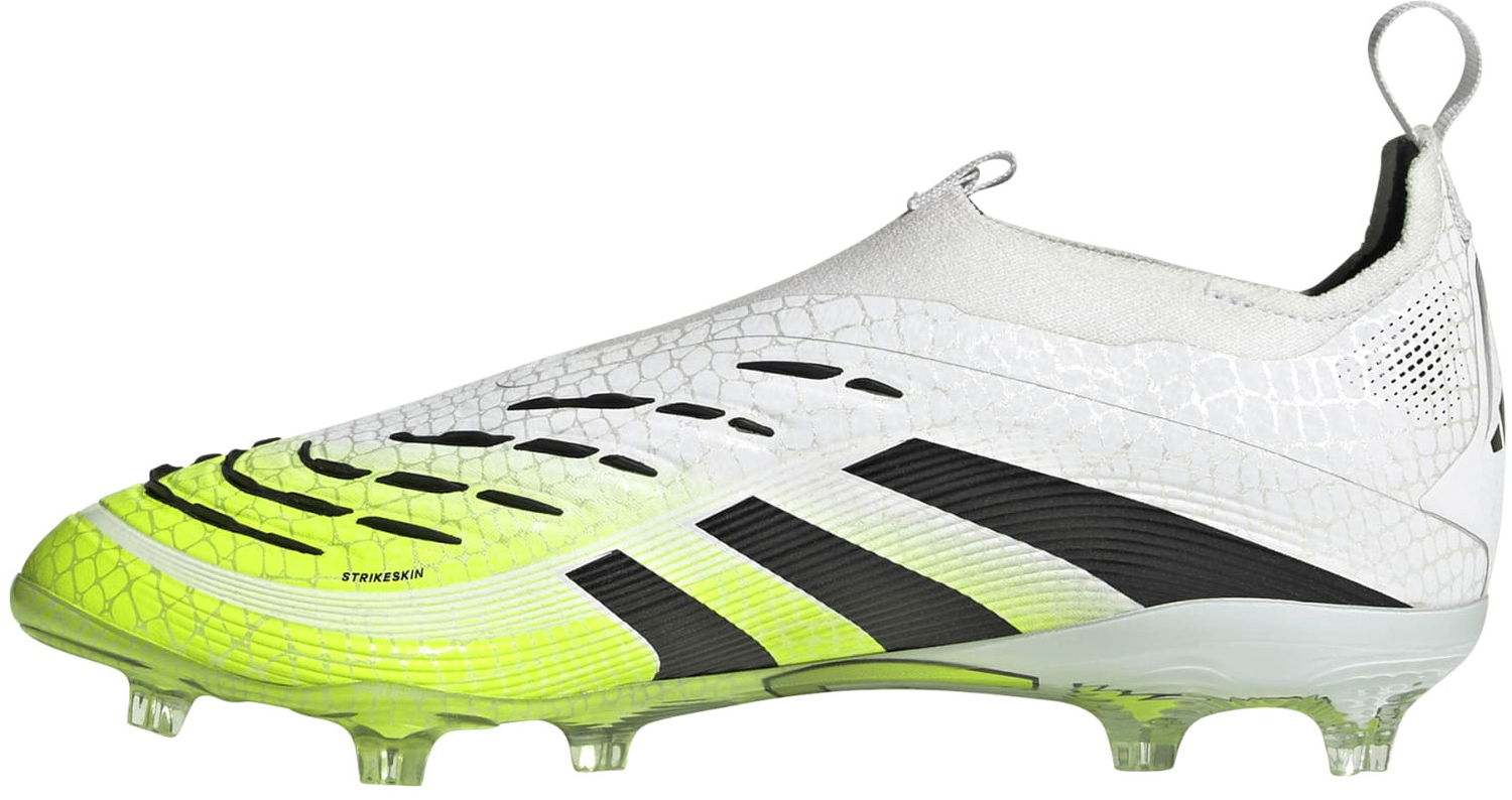 Tenisky a topánky adidas Performance Predator Elite Laceless Firm Ground Boots Biela | JP9912, 1