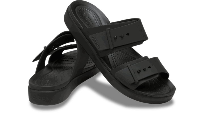 Tenisky a topánky Crocs Brooklyn Buckle Low Sandals Čierna | 211215-001, 1