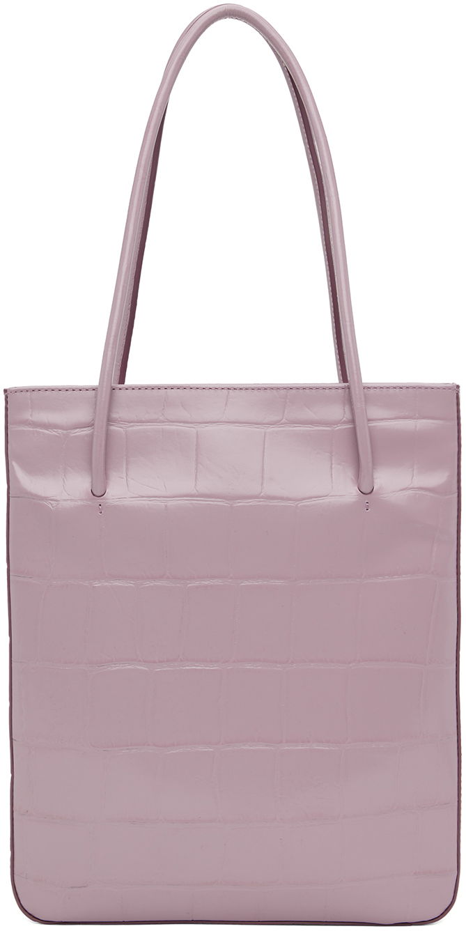 BY FAR Script Tote Bag
