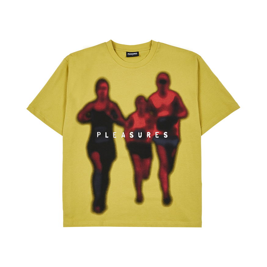 Tričko Pleasures Leader Heavyweight Tee Žltá | P22SU011, 0