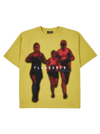 Tričko Pleasures Leader Heavyweight Tee Žltá | P22SU011