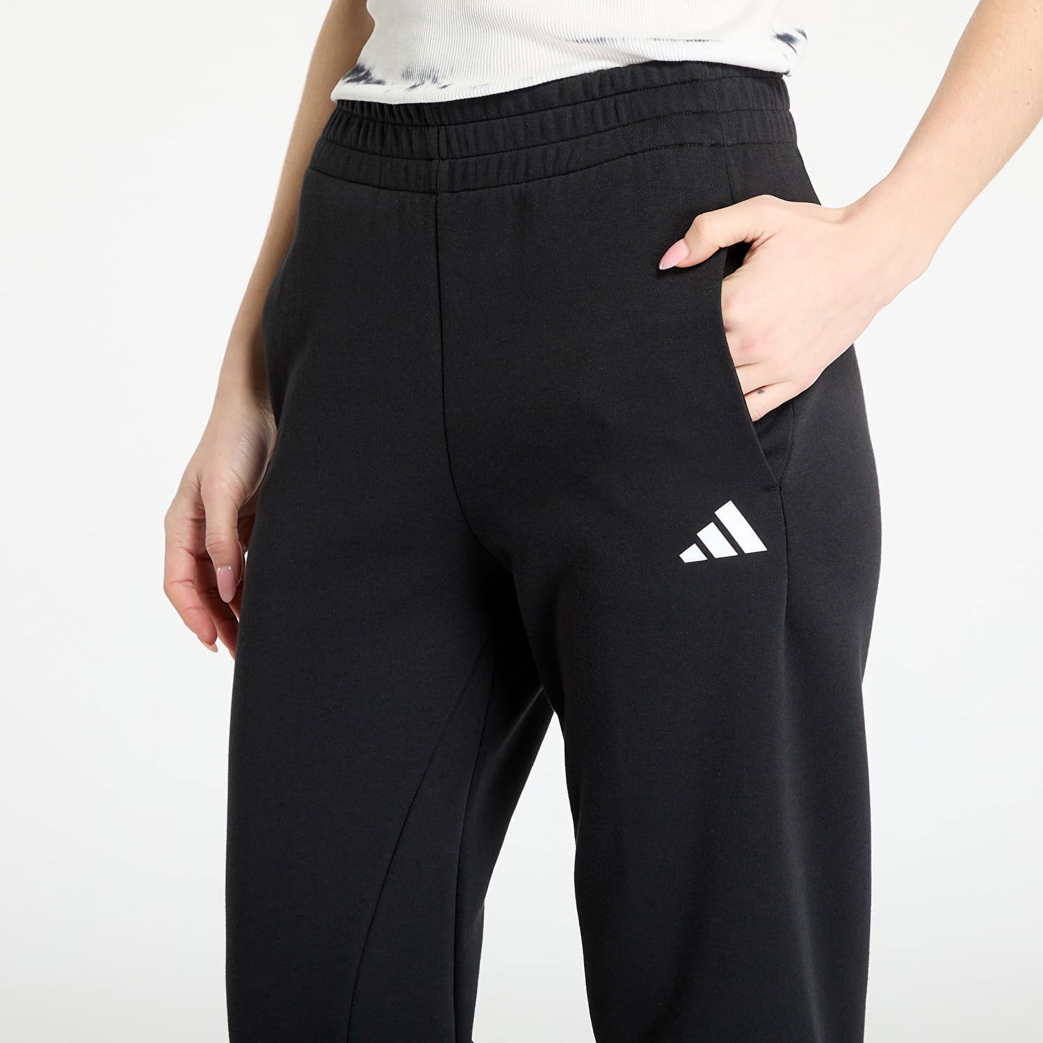 Tepláky adidas Originals Future Icons Three Stripes Regular Sweatpants Čierna | JC5454, 1