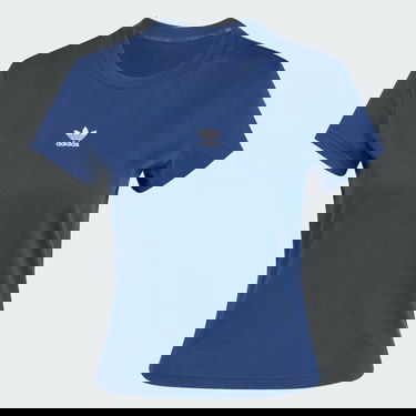 Tričko adidas Performance Slim Fit Tee Modrá | JC8969, 3