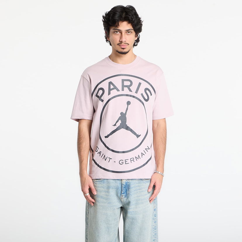 Tričko Jordan Paris Saint-Germain Logo T-Shirt Ružová | HV3411-627