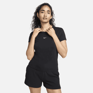 Tričko Nike Sportswear Chill Knit Čierna | FV5508-010, 0