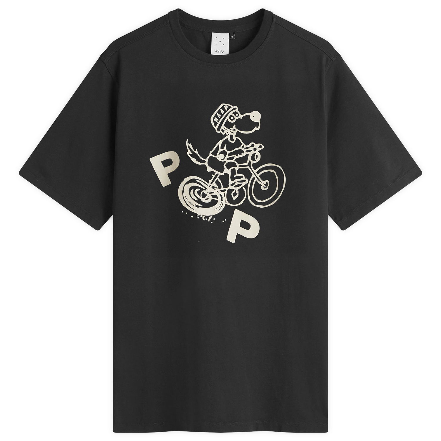 Tričko Pop Trading Company x MAAP Graphic Tee Čierna | MAPOPSS25-02-029, 0