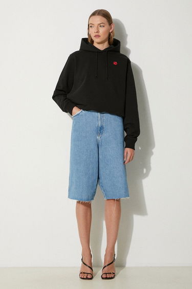 Mikina KENZO Boke Placed Hoodie With Print Čierna | FE62SW1624MT.99J, 1