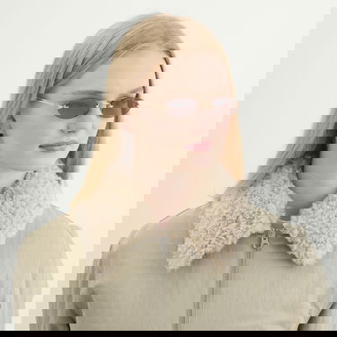 Slnečné okuliare Miu Miu Rimless Oval Sunglasses Metalická | 0MU-A54S-51-5AK20I, 6