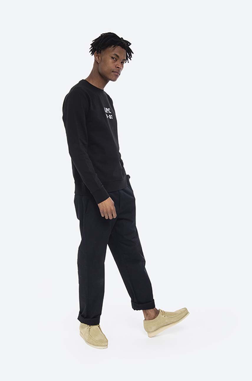 Mikina A.P.C. Gaby Printed Sweatshirt Čierna | COECQ.H27609, 1