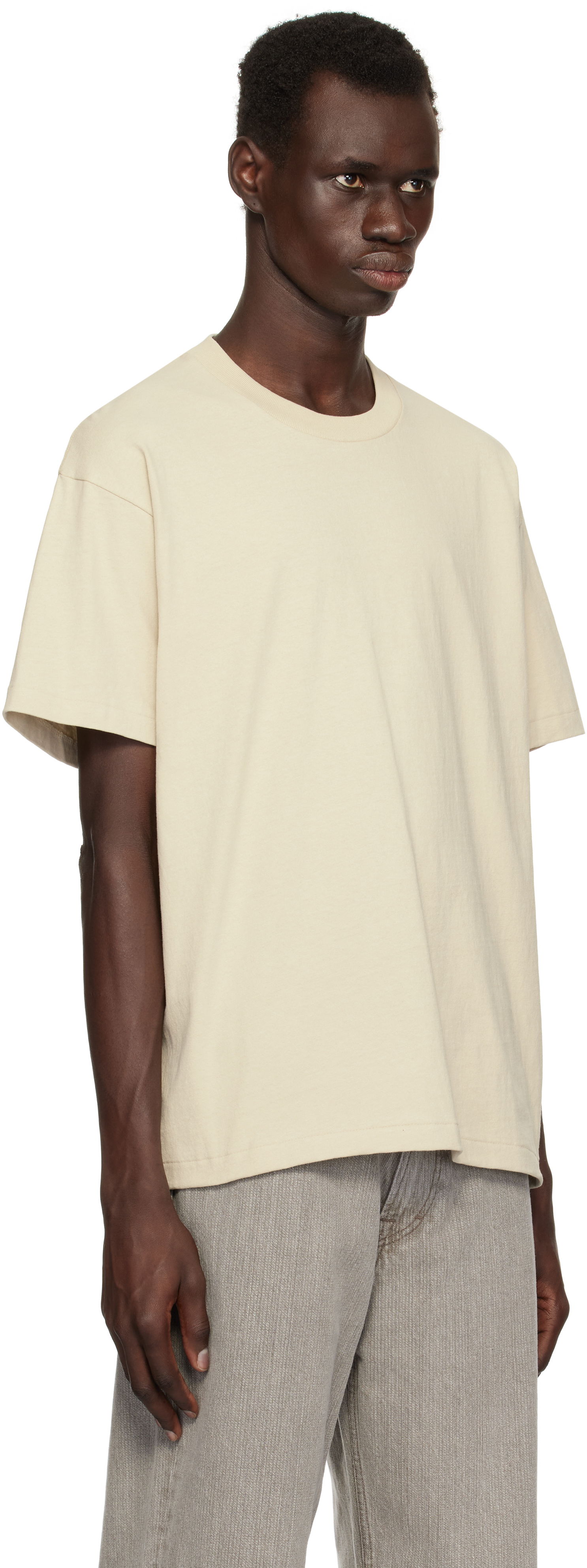 Tričko John Elliott John Elliott University T-Shirt Béžová | A190M6433A, 1