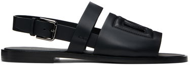 Tenisky a topánky Dolce & Gabbana Dolce&Gabbana Calfskin Sandals Čierna | A80433AO602, 0