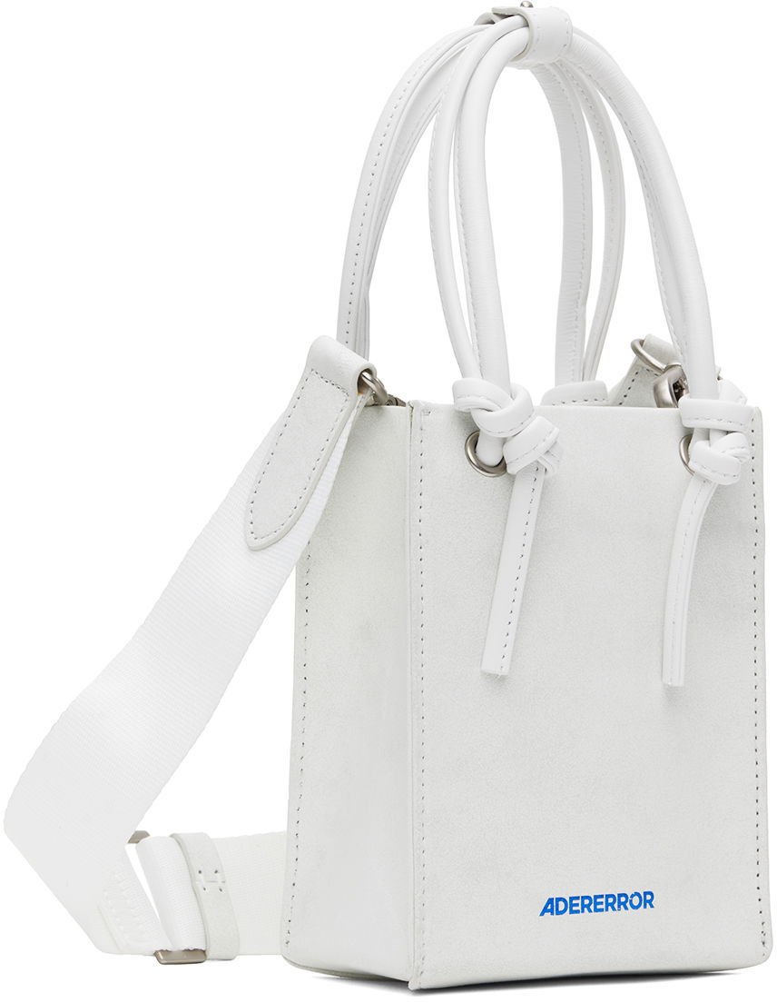 Mini Shopping White Shoulder Bag