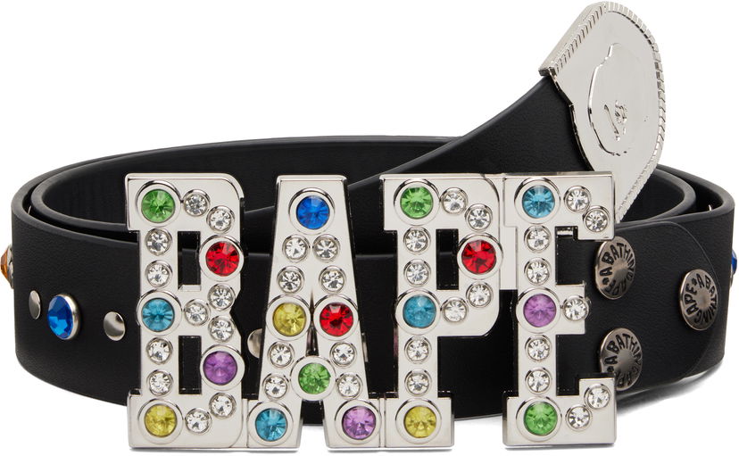 Opasok BAPE BAPE Rhinestone Belt Rôznofarebný | 001BTL801002M