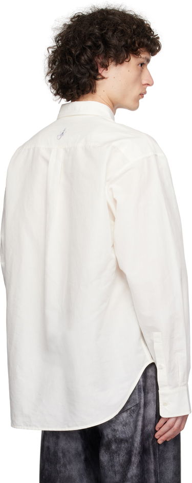 Košeľa JW Anderson JW Anderson Fence Print Boxy Shirt Biela | SH0362-PG1698, 2